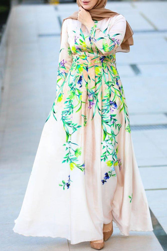 Neon Modest Dress - ANNAH HARIRI